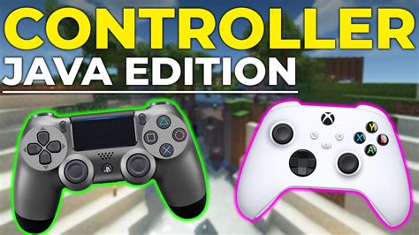how to play minecraft java with a controller 2024