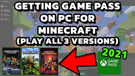 how to play minecraft java with game pass