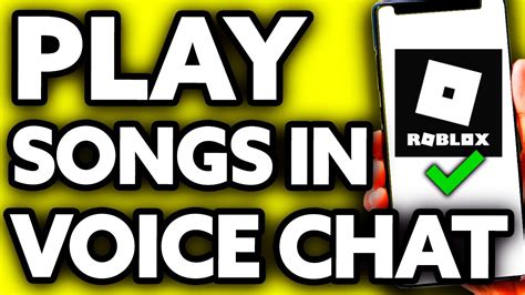 how to play music on roblox voice chat mac