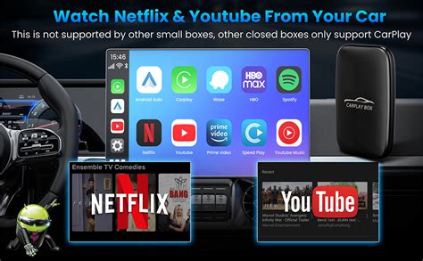 how to play netflix on wireless carplay