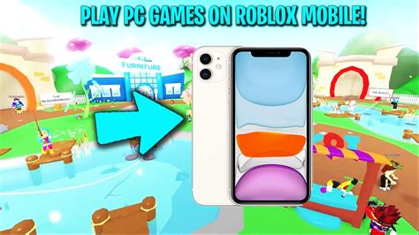 how to play pc only roblox games on mobile