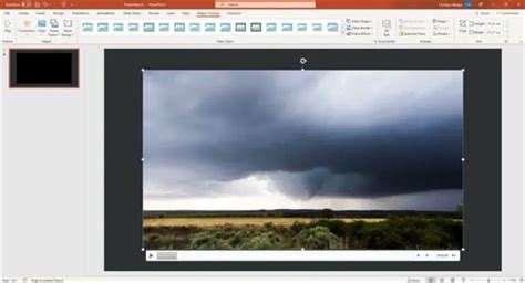 how to play powerpoint on loop on tv