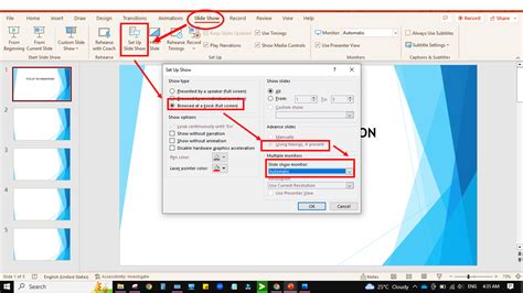 how to play ppt.presentation on loop