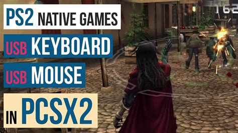how to play ps2 games with keyboard and mouse