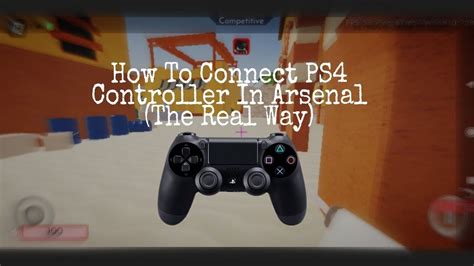 how to play roblox arsenal with ps4 controller