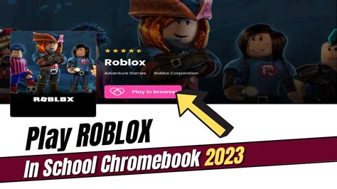 how to play roblox on school chromebook when blocked