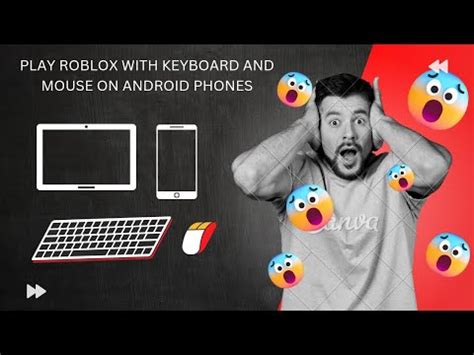 how to play roblox with keyboard on phone