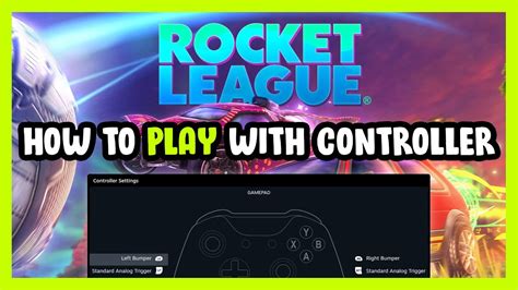 how to play rocket league with ps4 controller on pc