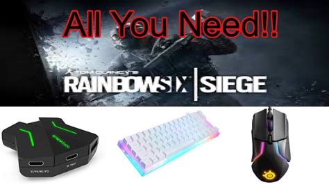 how to play siege with keyboard and mouse on ps4