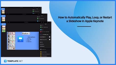 how to play slideshow on loop mac