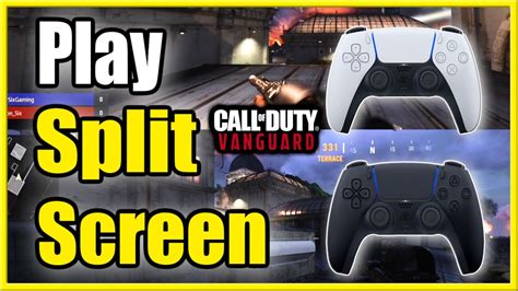how to play split screen on call of duty ps4