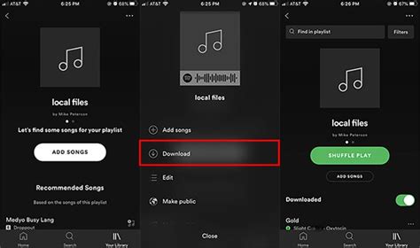how to play spotify with data