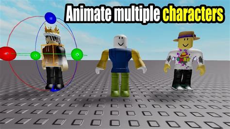 how to play two animations at once in roblox studio