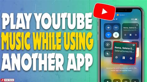 how to play youtube music while using other apps android