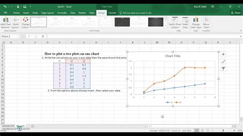 how to plot graph in excel sheet
