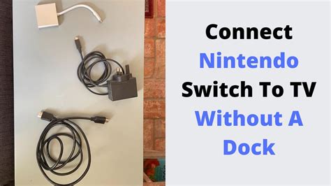 how to plug in switch without dock