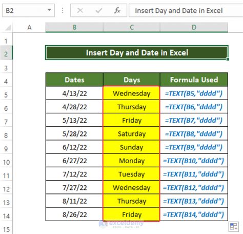 how to plus 1 day in excel