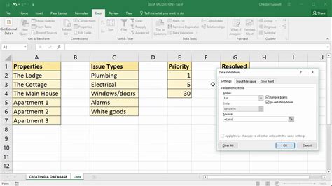 how to populate a dropdown with data from another sheet in excel
