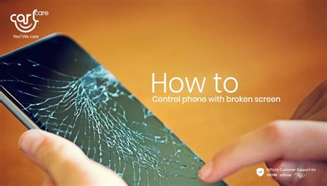 how to power off phone with broken screen