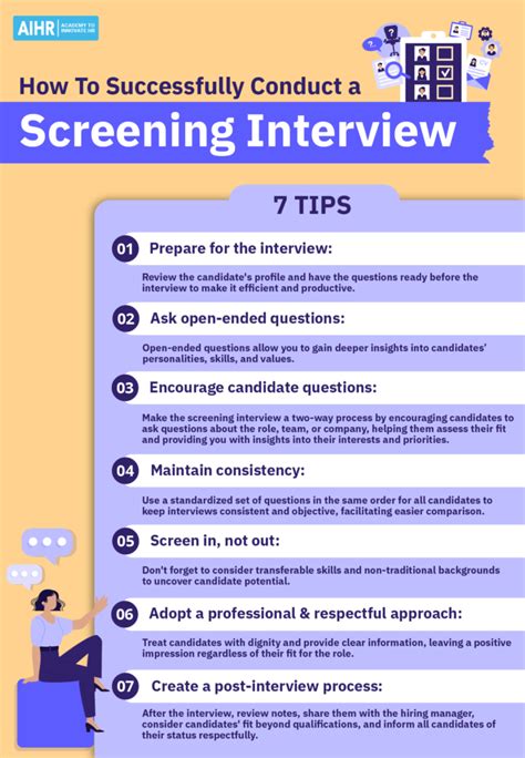 how to prep for a screening interview