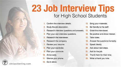 how to prepare for a high school teaching interview
