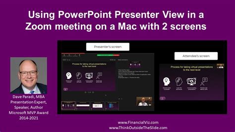 how to present a powerpoint on zoom with two monitors