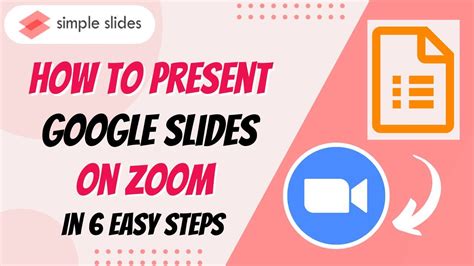how to present google slides on zoom without showing notes