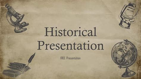 how to present history in powerpoint