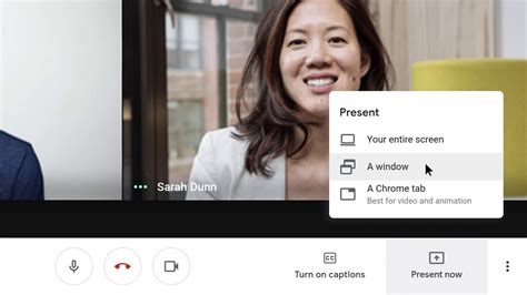 how to present in google meet using ipad