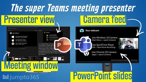 how to present powerpoint full screen in teams