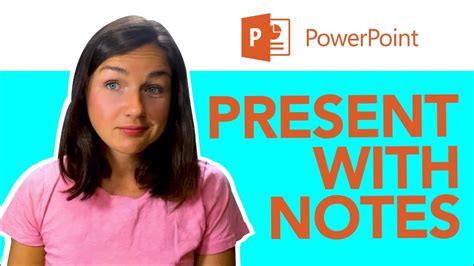 how to present powerpoint with notes