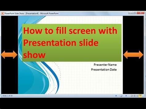 how to present ppt without full screen
