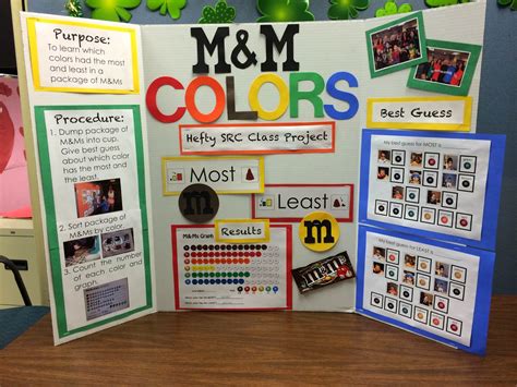 how to present science project