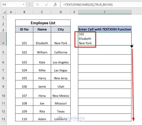 how to press enter within a cell excel