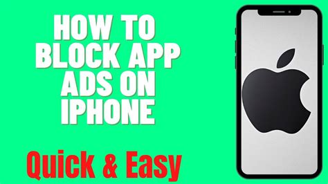 how to prevent ads on iphone apps