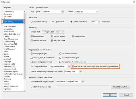 how to preview in adobe acrobat