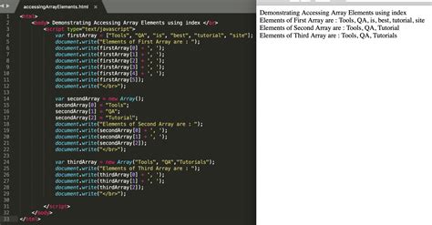 how to print all elements in an array in javascript