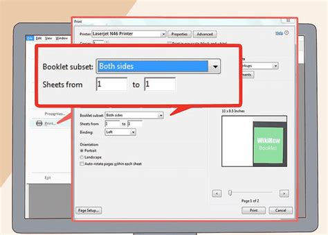 how to print booklet in pdf google chrome