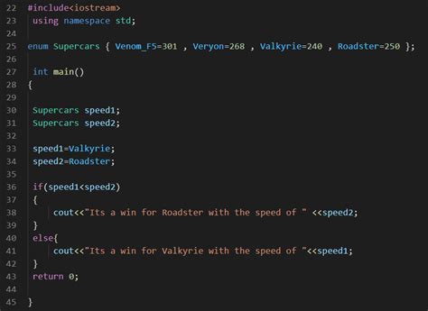 how to print enum values in cpp