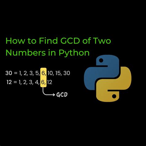 how to print gcd of two numbers in python