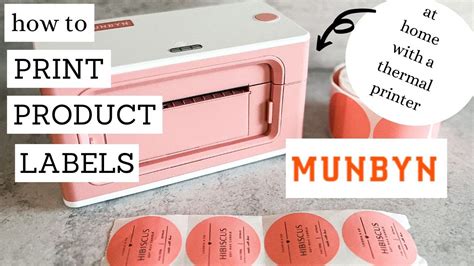 how to print labels at home with printer