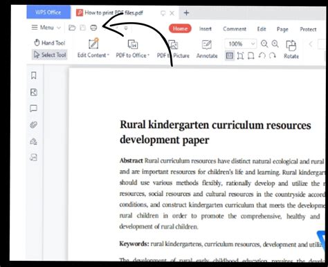 how to print notes on pdf document