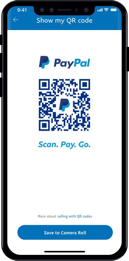 how to print paypal qr code