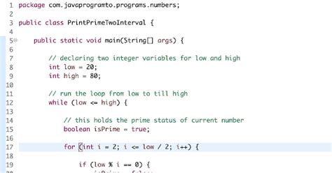 how to print prime numbers between two numbers in java