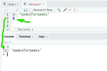 how to print variables in r