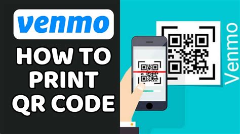 how to print venmo qr code from desktop