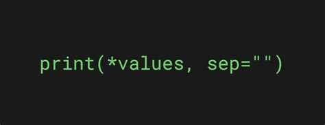 how to print without space in python