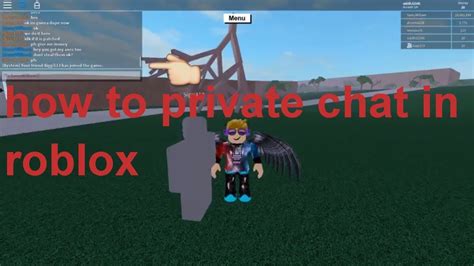 how to private chat in roblox while in game