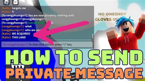 how to private chat on roblox in game