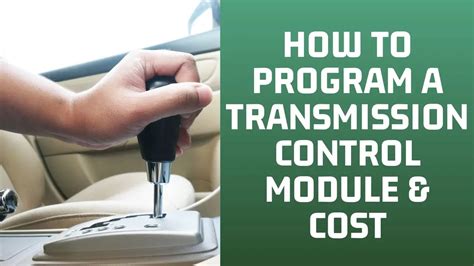 how to program a new transmission